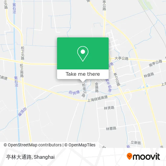 亭林大通路 map
