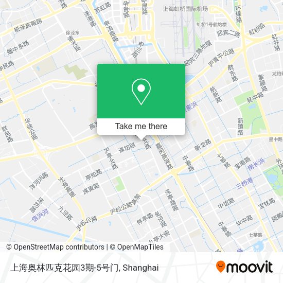 上海奥林匹克花园3期-5号门 map