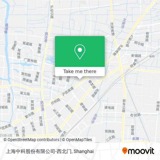 上海中科股份有限公司-西北门 map