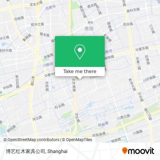 博艺红木家具公司 map