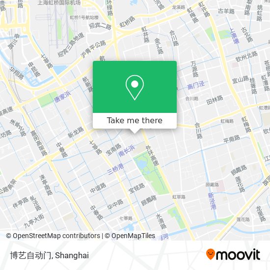 博艺自动门 map