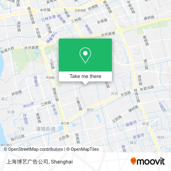 上海博艺广告公司 map