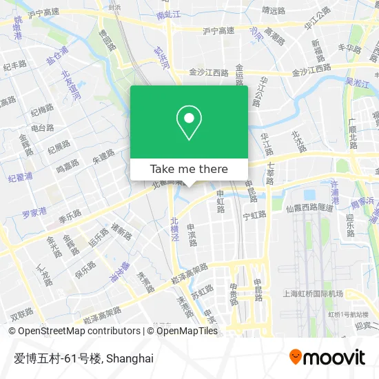 爱博五村-61号楼 map