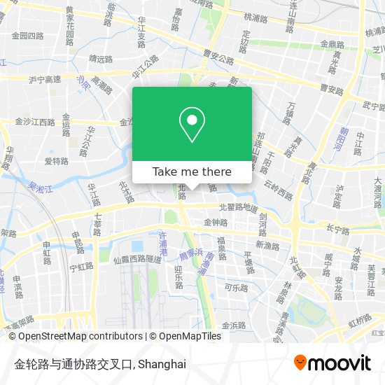 金轮路与通协路交叉口 map