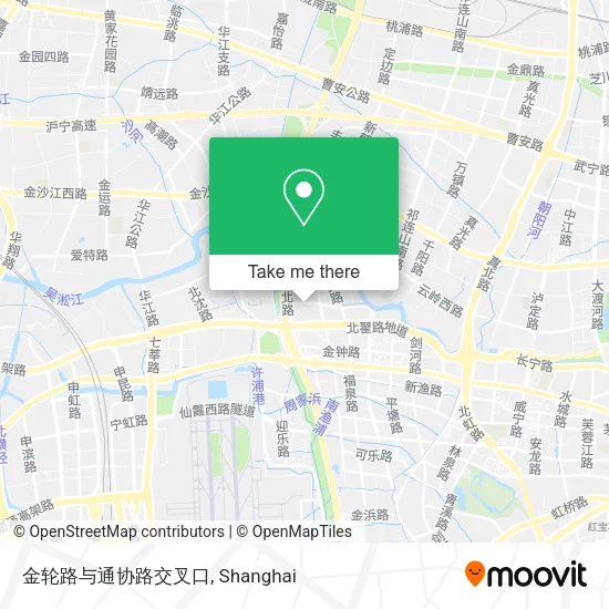 金轮路与通协路交叉口 map