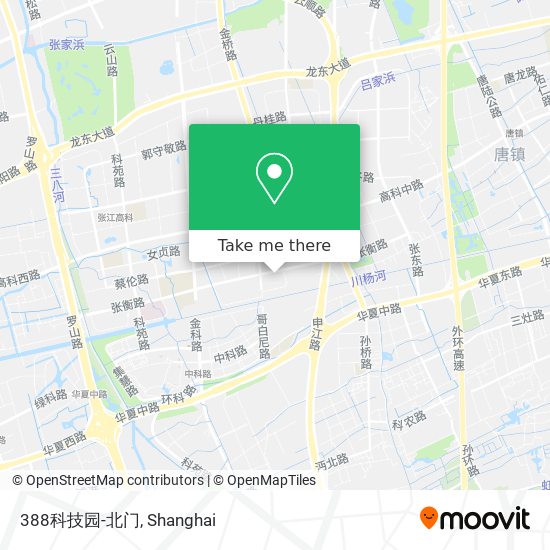 388科技园-北门 map