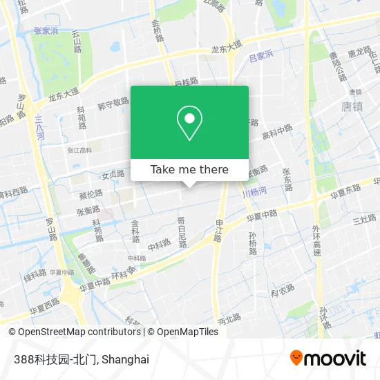 388科技园-北门 map