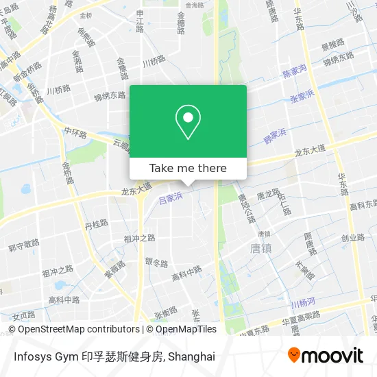 Infosys Gym 印孚瑟斯健身房 map