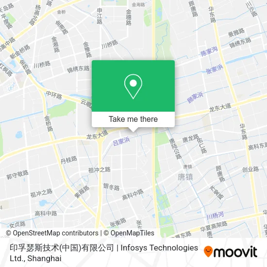 印孚瑟斯技术(中国)有限公司 | Infosys Technologies Ltd. map