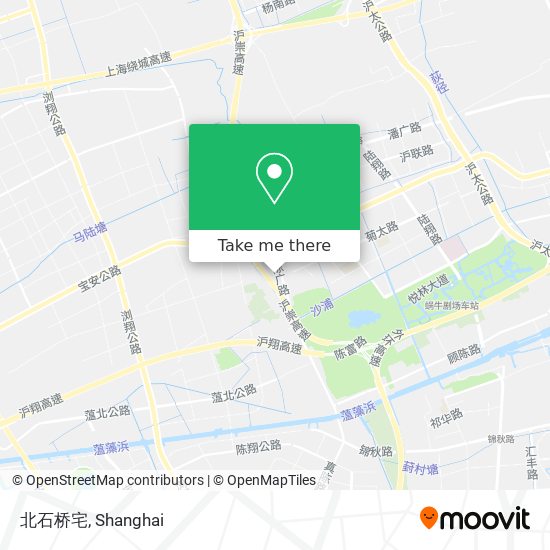 北石桥宅 map