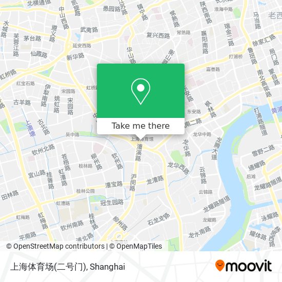 上海体育场(二号门) map