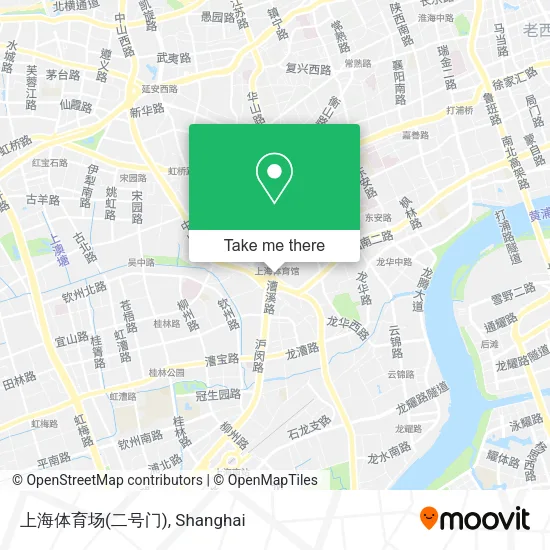 上海体育场(二号门) map
