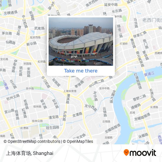 上海体育场 map