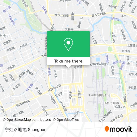 宁虹路地道 map