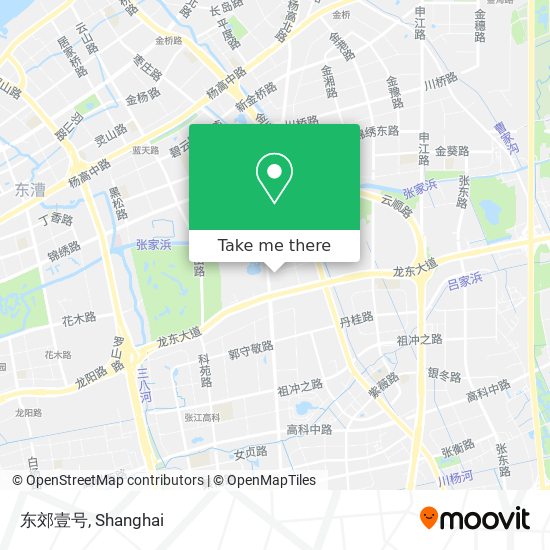 东郊壹号 map