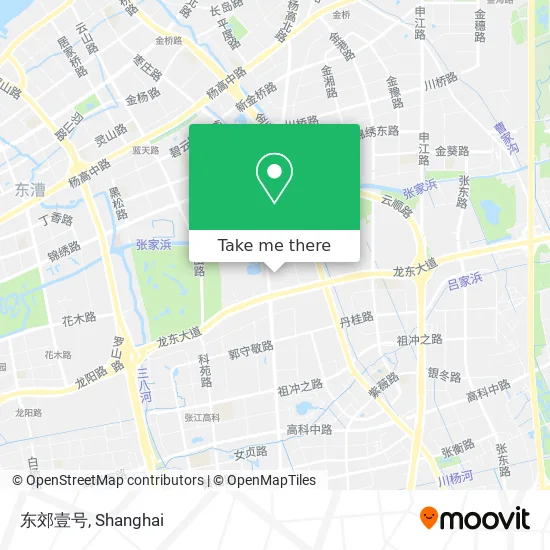 东郊壹号 map