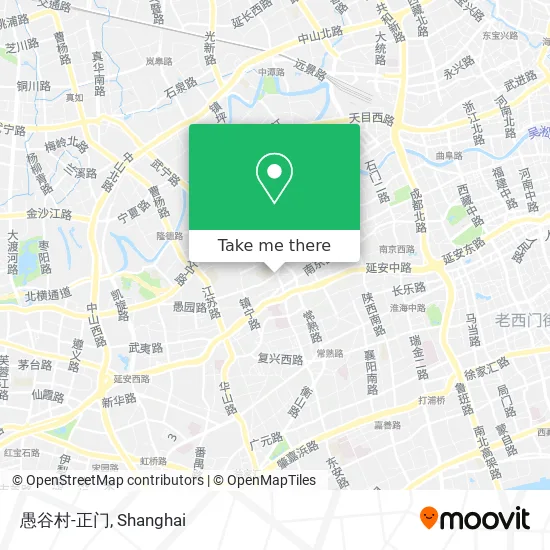 愚谷村-正门 map
