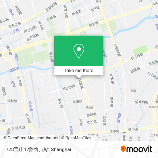 728宝山17路终点站 map