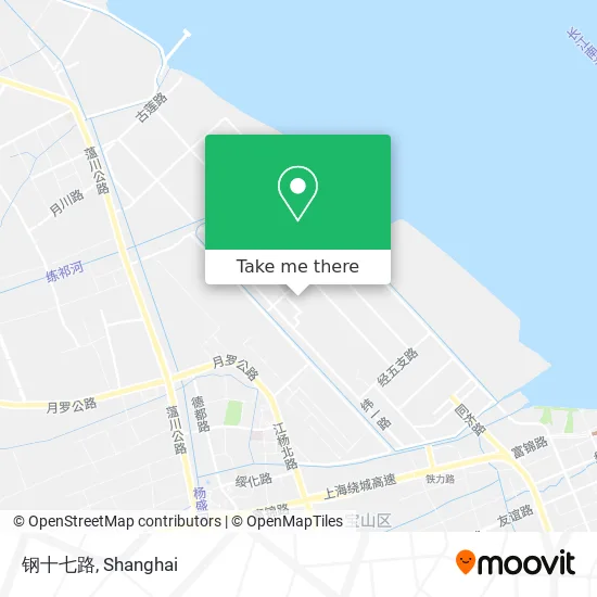 钢十七路 map