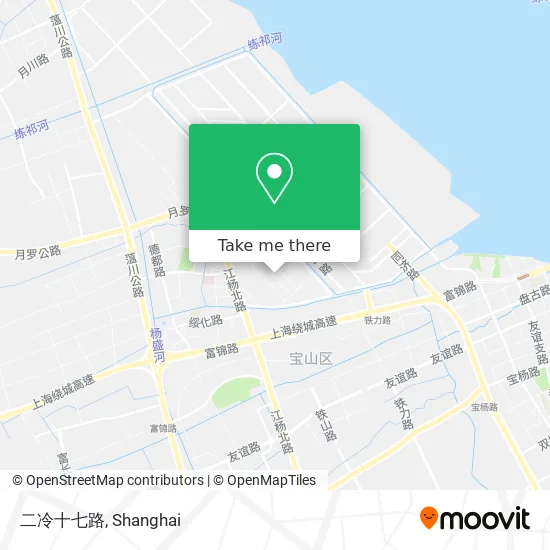 二冷十七路 map