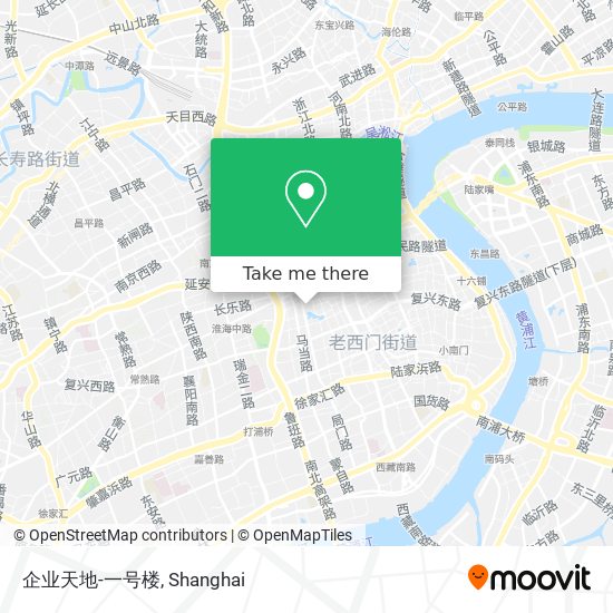 企业天地-一号楼 map