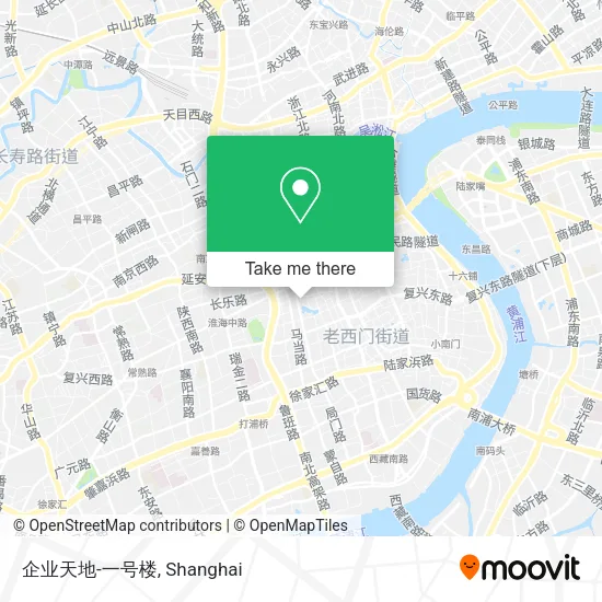 企业天地-一号楼 map