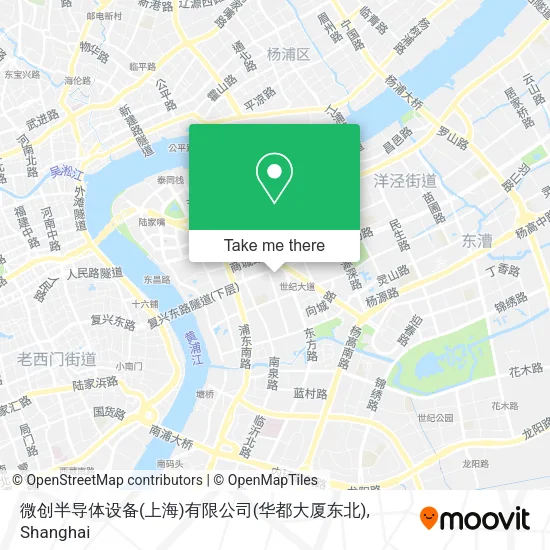 微创半导体设备(上海)有限公司(华都大厦东北) map