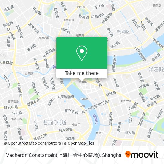 Vacheron Constantain(上海国金中心商场) map
