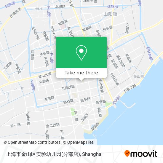 上海市金山区实验幼儿园(分部店) map