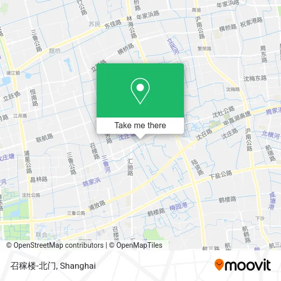 召稼楼-北门 map