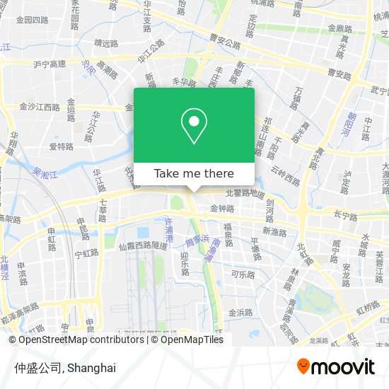仲盛公司 map