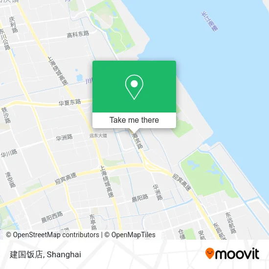 建国饭店 map