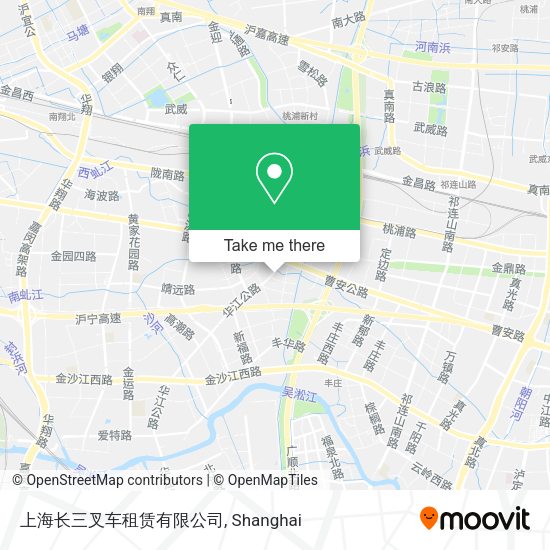 上海长三叉车租赁有限公司 map