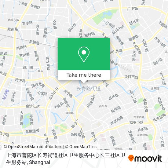 上海市普陀区长寿街道社区卫生服务中心长三社区卫生服务站 map