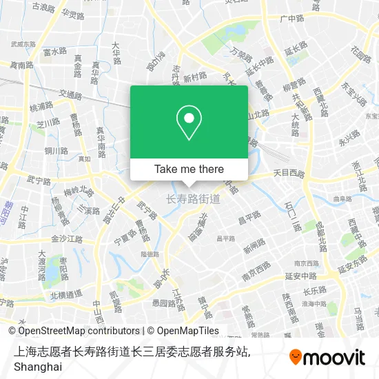 上海志愿者长寿路街道长三居委志愿者服务站 map