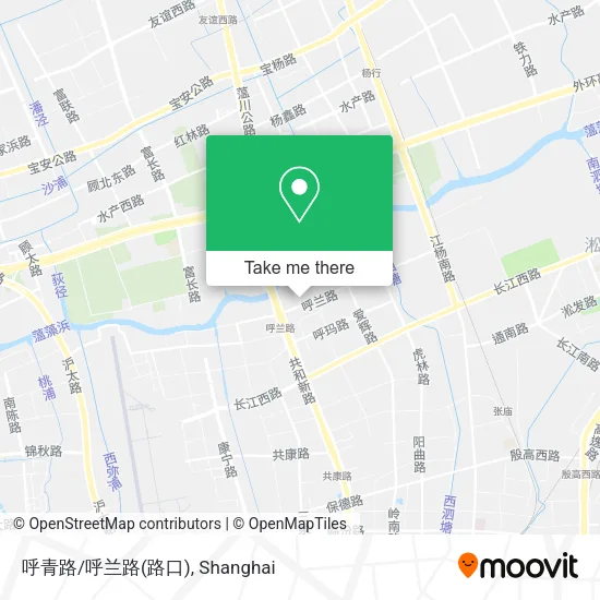 呼青路/呼兰路(路口) map