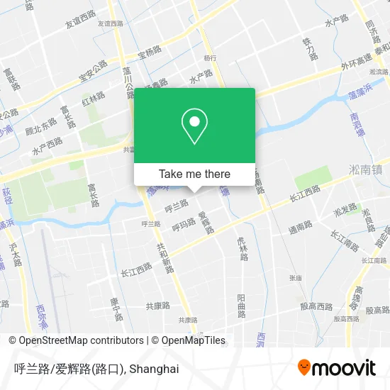 呼兰路/爱辉路(路口) map