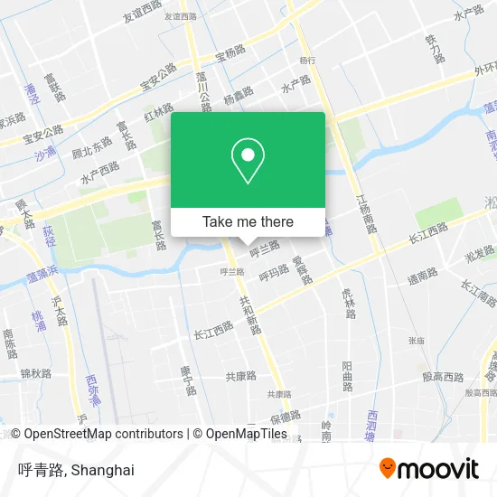 呼青路 map