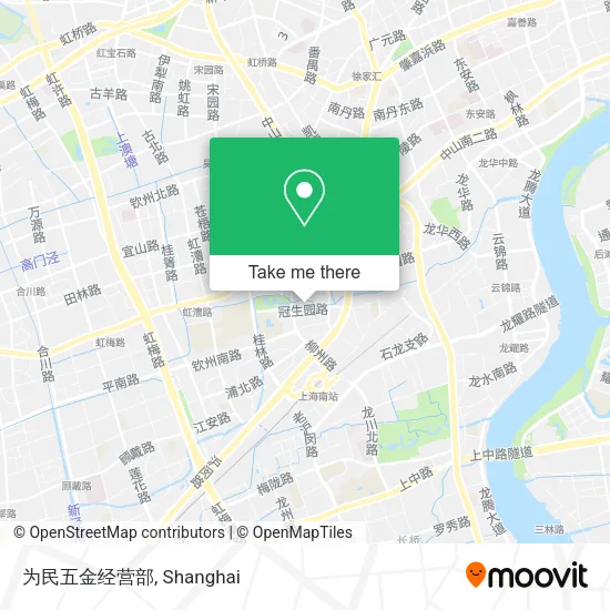 为民五金经营部 map