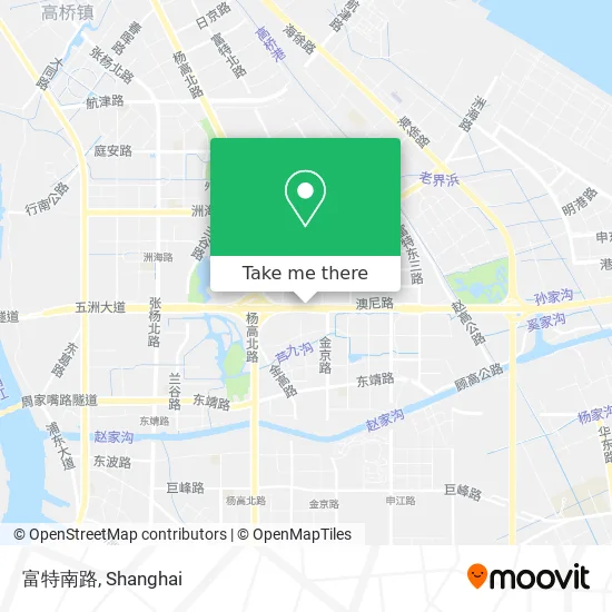 富特南路 map