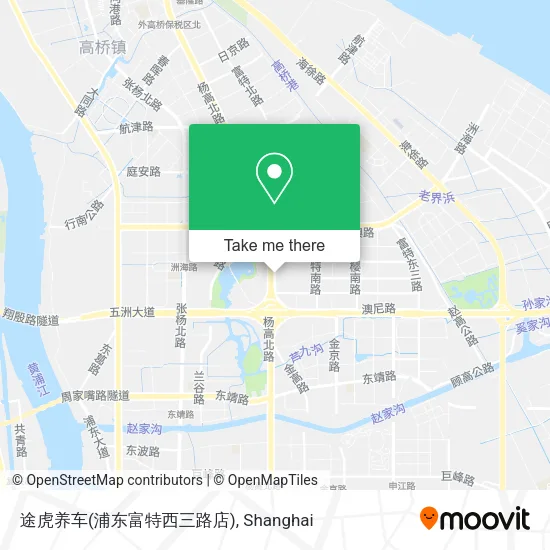 途虎养车(浦东富特西三路店) map