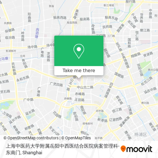上海中医药大学附属岳阳中西医结合医院病案管理科-东南门 map