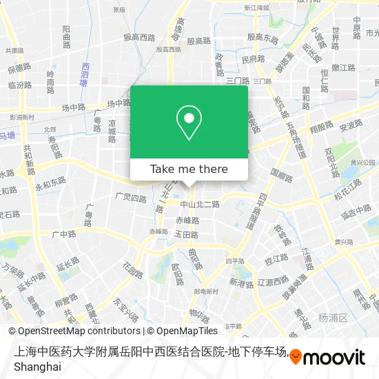 上海中医药大学附属岳阳中西医结合医院-地下停车场 map