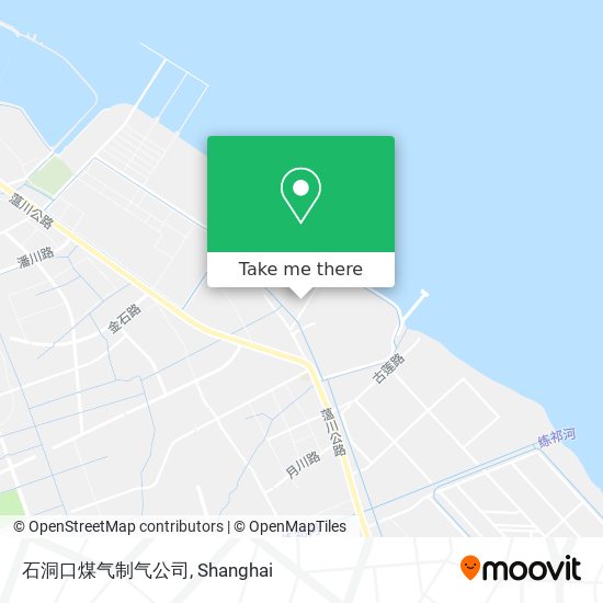 石洞口煤气制气公司 map