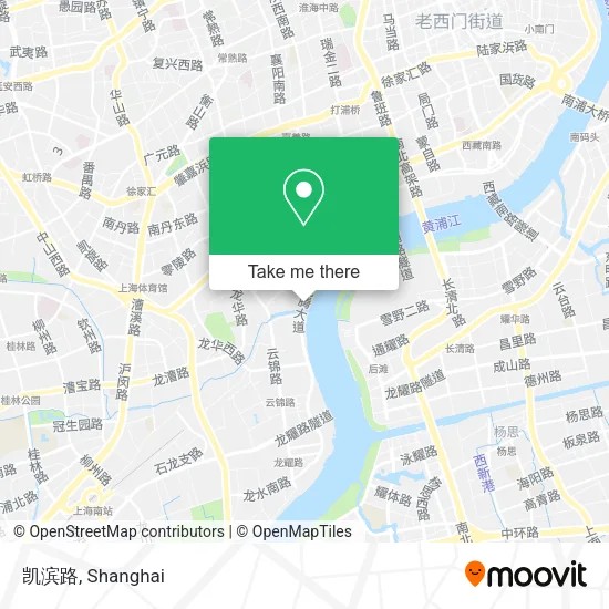 凯滨路 map