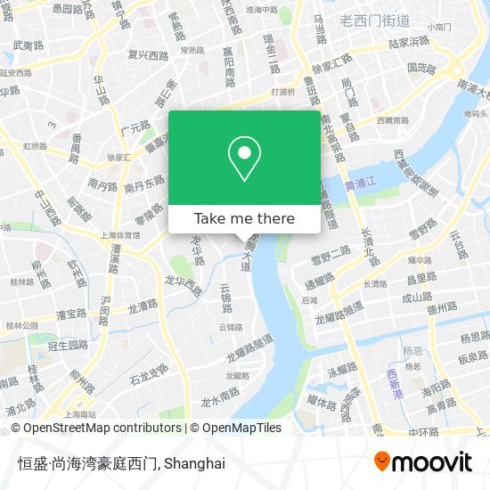 恒盛·尚海湾豪庭西门 map