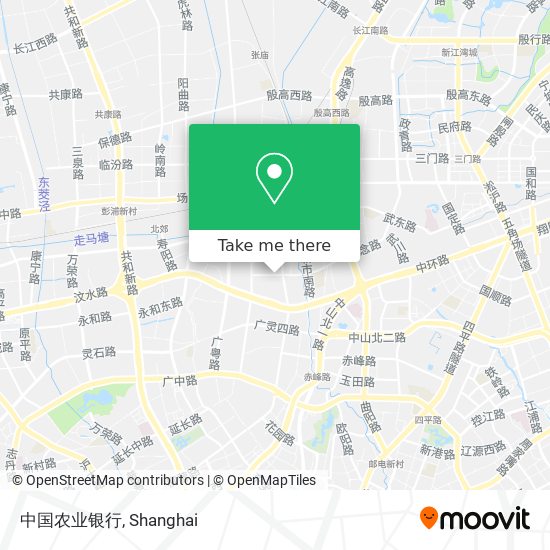 中国农业银行 map