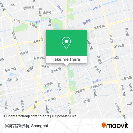 滨海路跨线桥 map