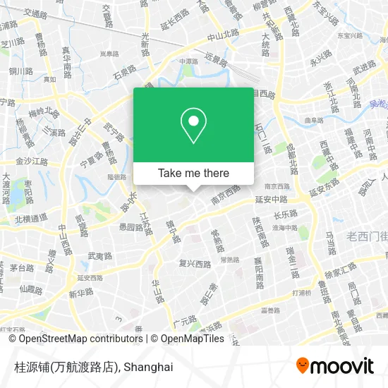 桂源铺(万航渡路店) map