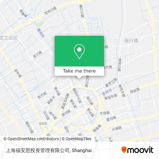 上海福安思投资管理有限公司 map
